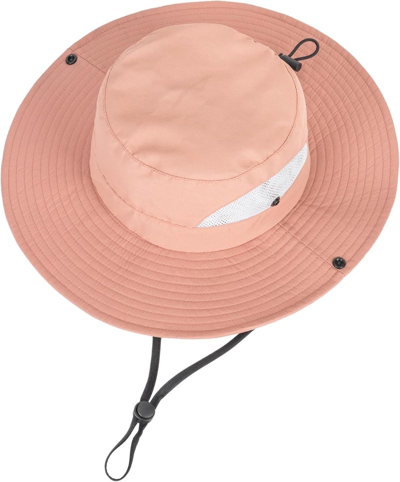 UTOWO Kids Sun Hat with UV Protection Beach Bucket for Boys & Girls Wide Brim Safari Boonie Cap for Summer Outdoor(for 5-10T) - Image 4